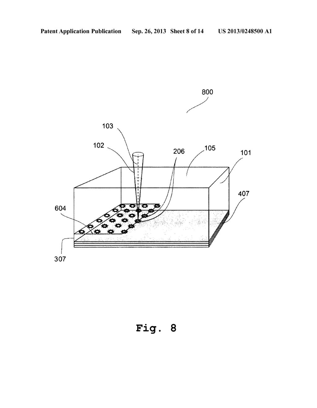 Method of Separating Surface Layer of Semiconductor Crystal Using a Laser     Beam Perpendicular to the Separating Plane - diagram, schematic, and image 09