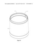 FOOD TRANSPORT AND STORAGE CONTAINER HAVING REMOVABLE INNER CONTAINER AND     INSULATING OUTER SLEEVE diagram and image