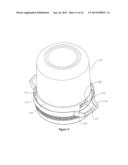 FOOD TRANSPORT AND STORAGE CONTAINER HAVING REMOVABLE INNER CONTAINER AND     INSULATING OUTER SLEEVE diagram and image