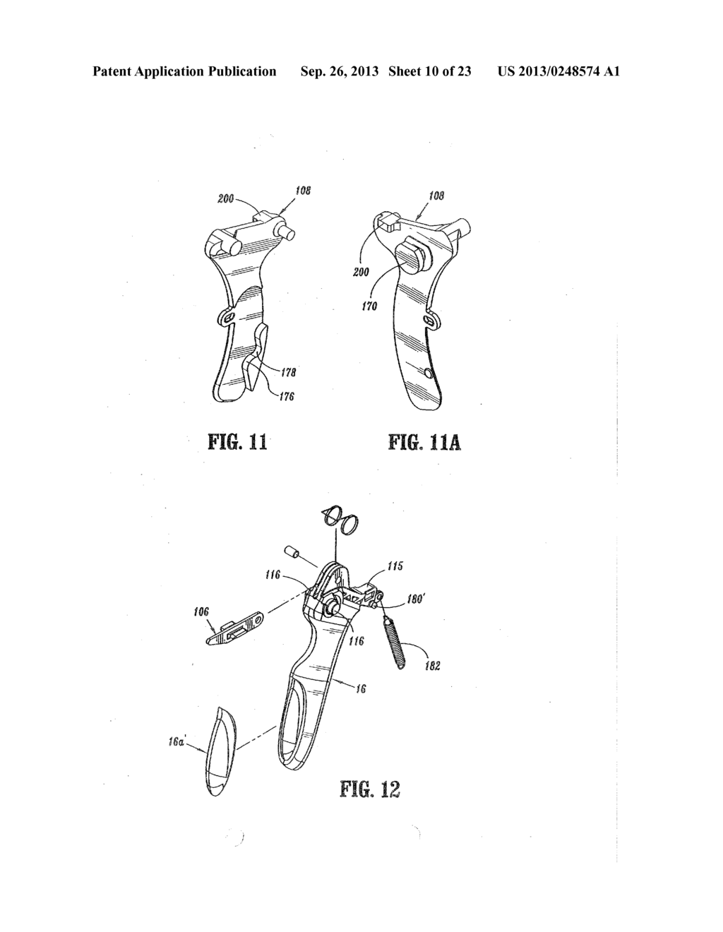 Surgical Stapling Device - diagram, schematic, and image 11