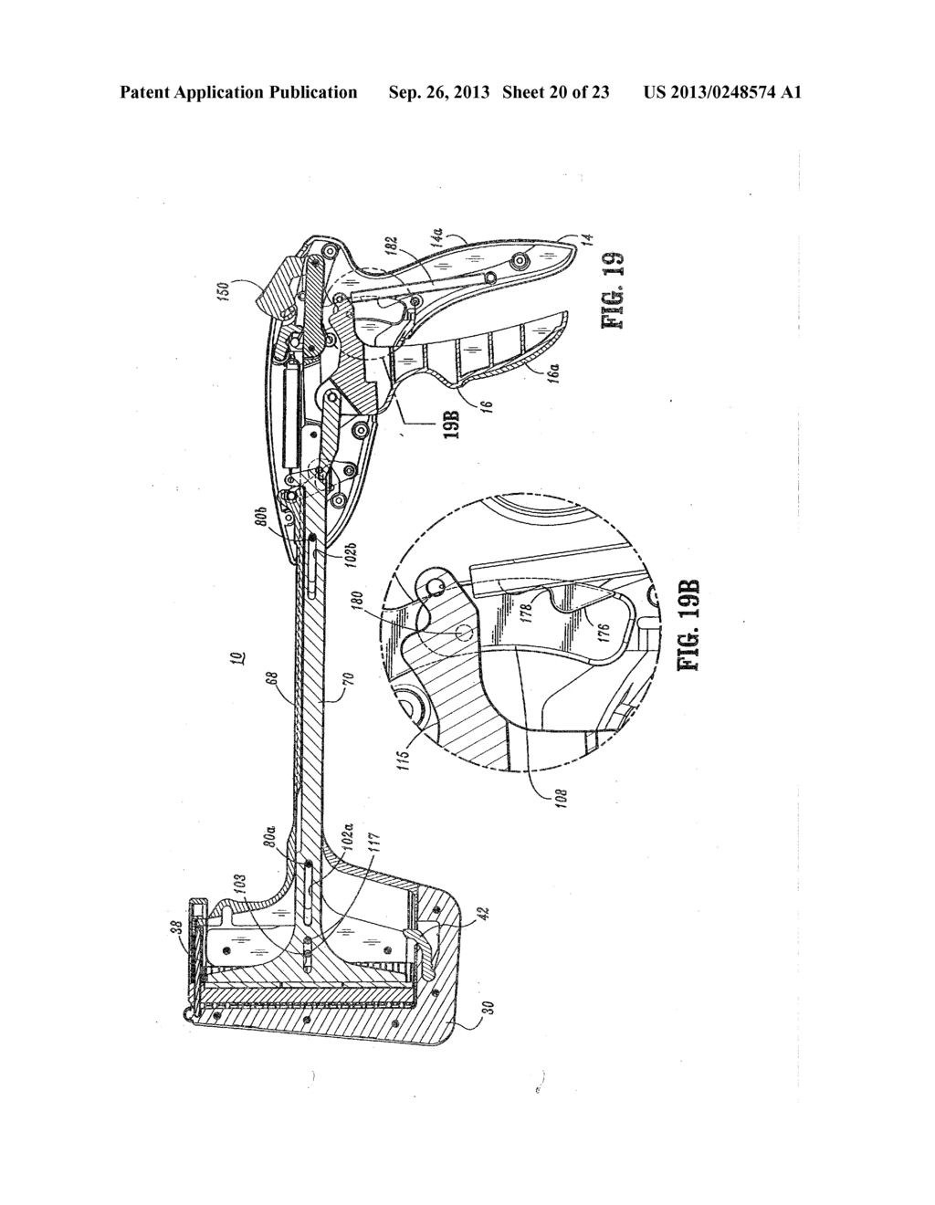 Surgical Stapling Device - diagram, schematic, and image 21