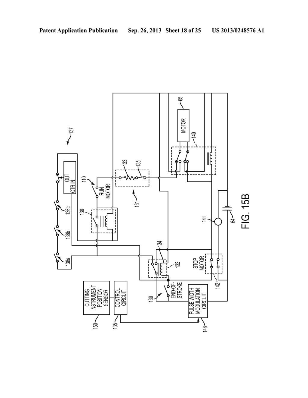 MOTOR DRIVEN SURGICAL FASTENER DEVICE WITH CUTTING MEMBER REVERSING     MECHANISM - diagram, schematic, and image 19