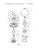 MULTI-STAGE SHOWERHEAD FOR PREVENTING MIXED-FLOW AND BACK-PRESSURE diagram and image