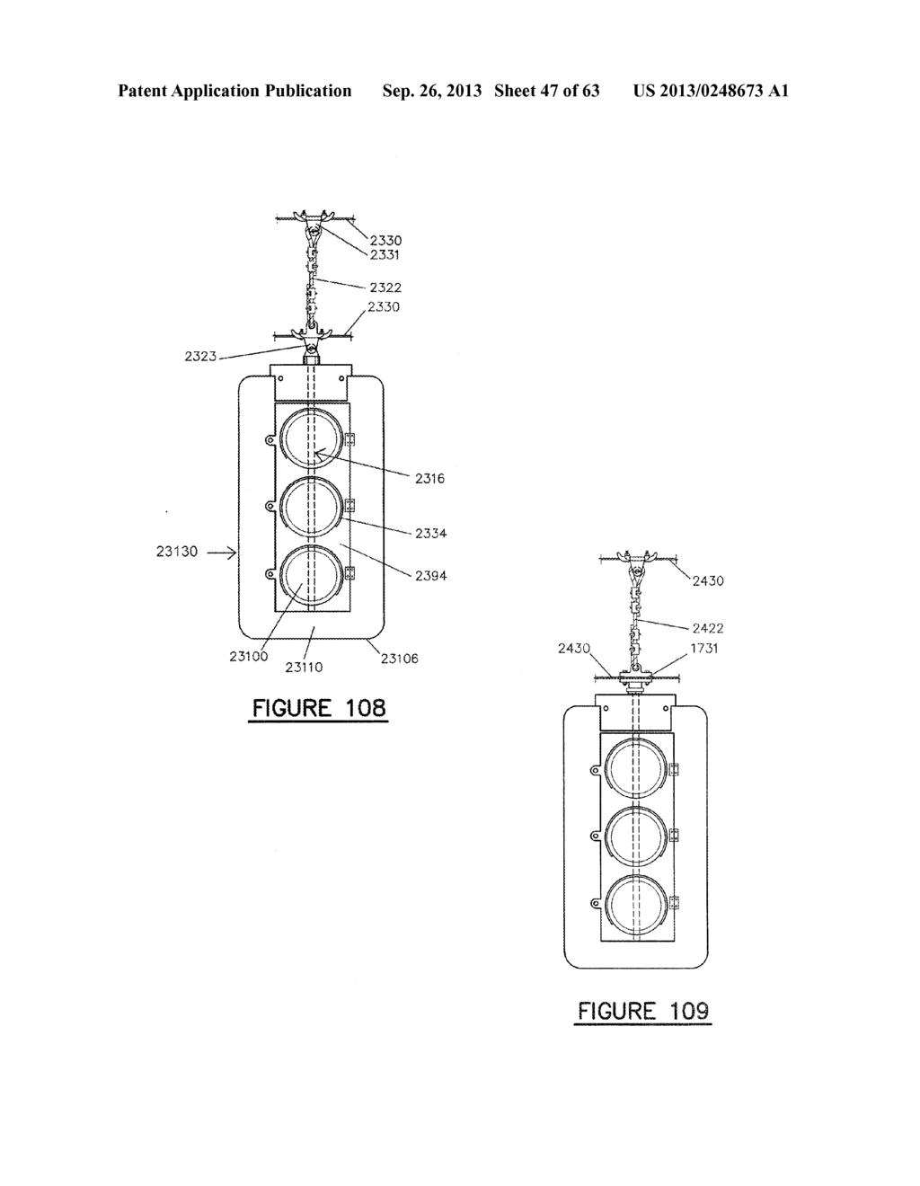 DEVICES AND SYSTEMS FOR IMPROVED TRAFFIC CONTROL SIGNAL ASSEMBLY - diagram, schematic, and image 48