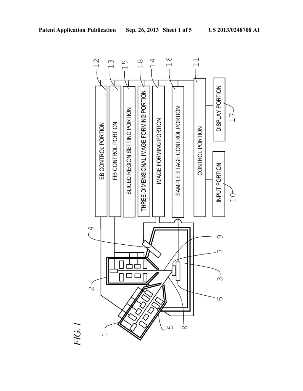 CROSS-SECTION PROCESSING AND OBSERVATION METHOD AND CROSS-SECTION     PROCESSING AND OBSERVATION APPARATUS - diagram, schematic, and image 02