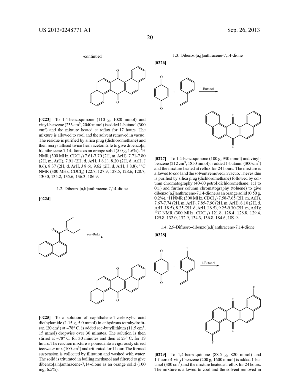 NON-LINEAR ACENE DERIVATIVES AND THEIR USE AS ORGANIC SEMICONDUCTORS - diagram, schematic, and image 22