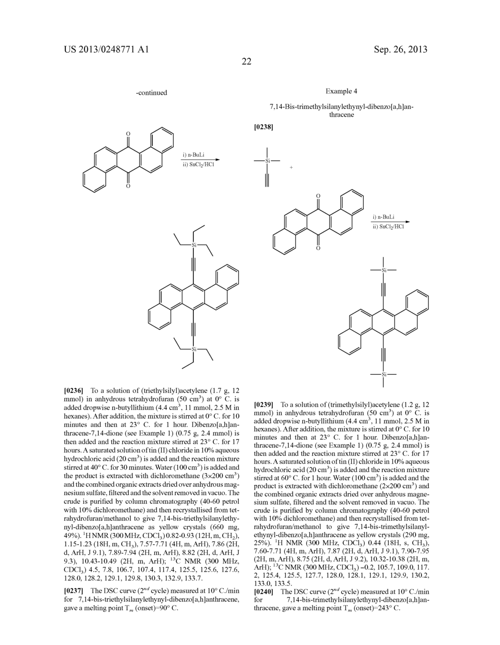NON-LINEAR ACENE DERIVATIVES AND THEIR USE AS ORGANIC SEMICONDUCTORS - diagram, schematic, and image 24