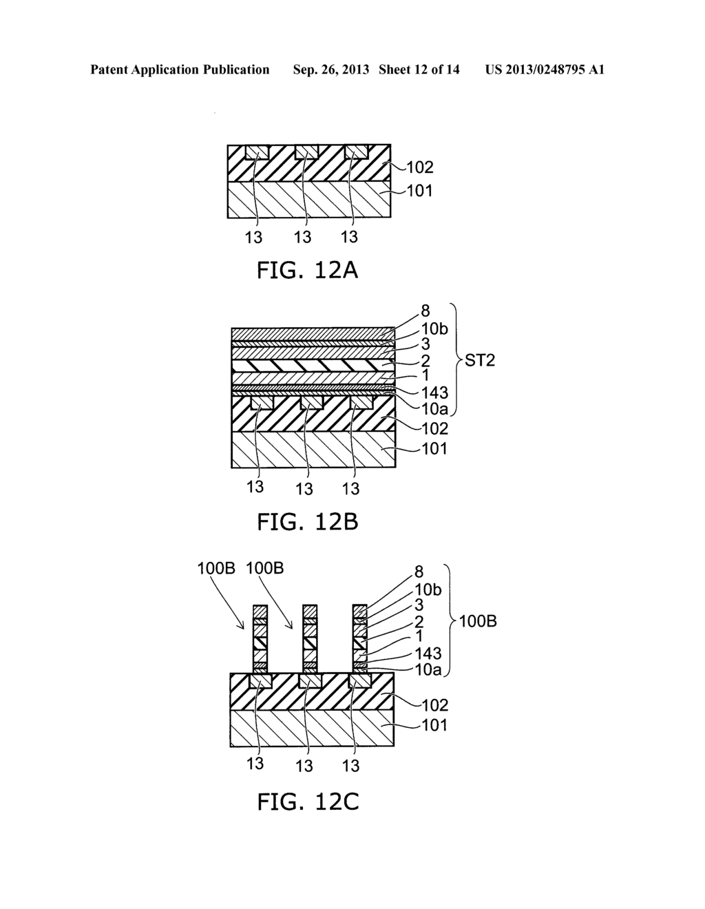 NONVOLATILE MEMORY DEVICE AND METHOD FOR MANUFACTURING THE SAME - diagram, schematic, and image 13