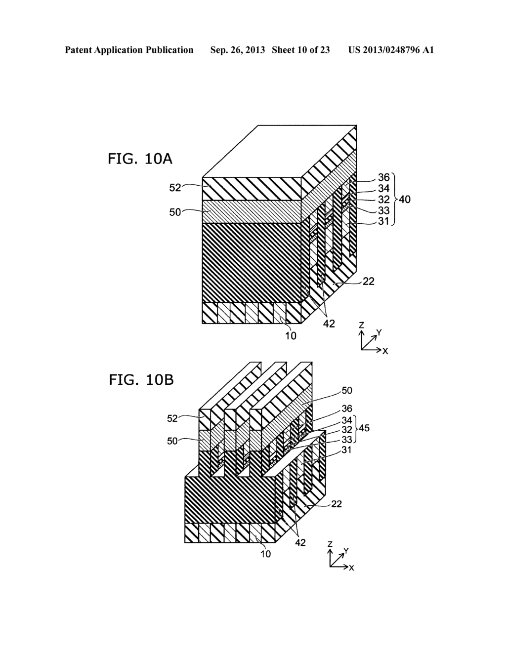 NONVOLATILE MEMORY DEVICE AND METHOD FOR MANUFACTURING SAME - diagram, schematic, and image 11