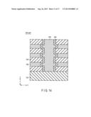 SEMICONDUCTOR MEMORY DEVICE WITH RESISTANCE CHANGE FILM AND METHOD OF     MANUFACTURING THE SAME diagram and image