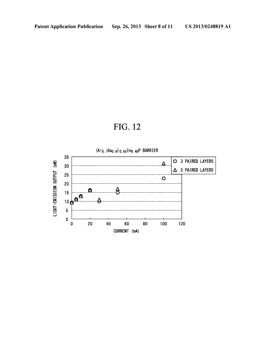 LIGHT-EMITTING DIODE, LIGHT-EMITTING DIODE LAMP, AND ILLUMINATION DEVICE - diagram, schematic, and image 09