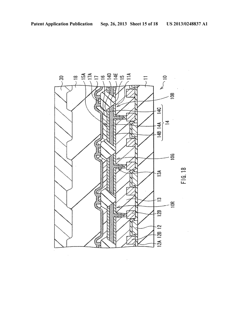LAMINATED STRUCTURE, DISPLAY DEVICE AND DISPLAY UNIT EMPLOYING SAME - diagram, schematic, and image 16