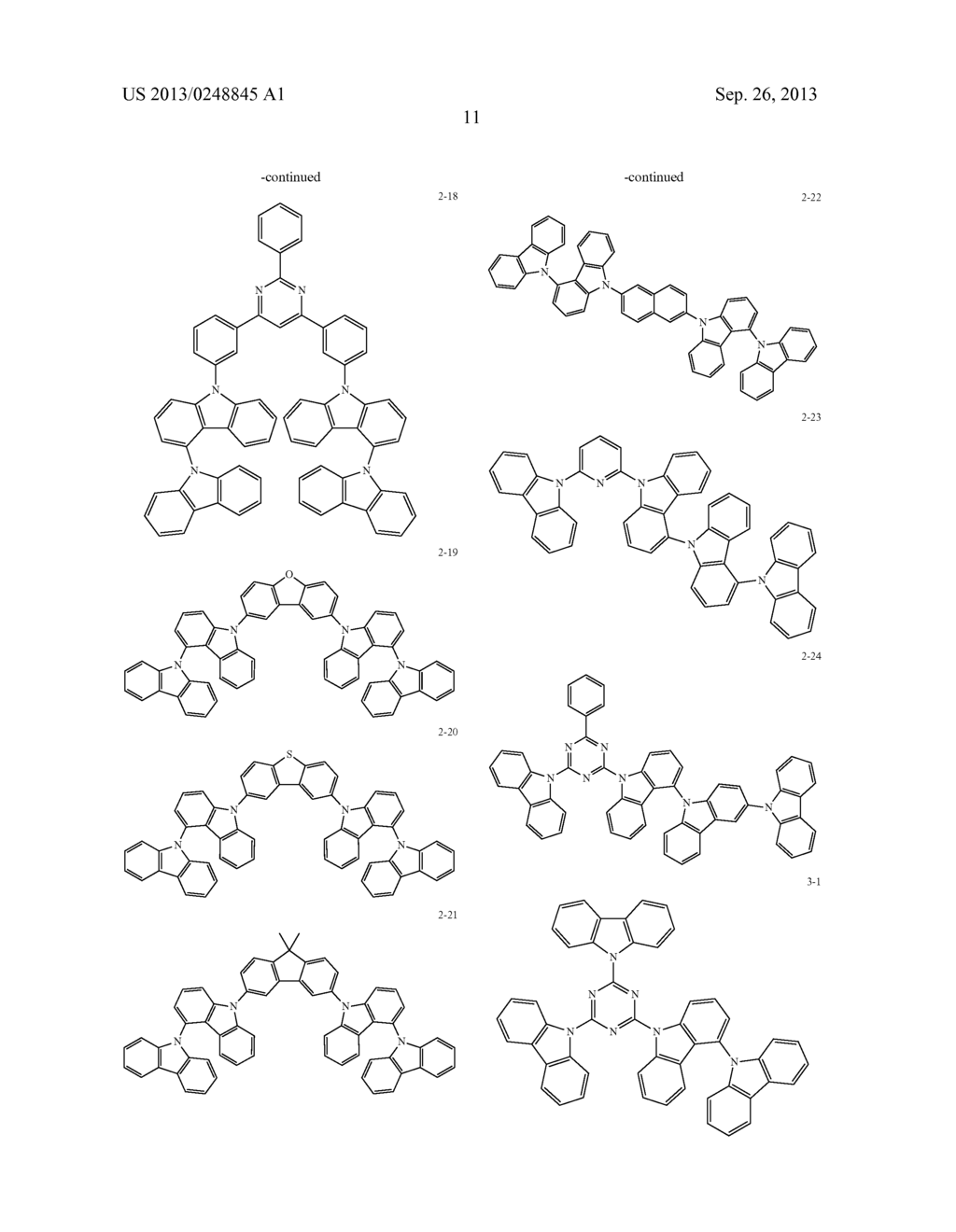 ORGANIC ELECTROLUMINESCENT ELEMENT - diagram, schematic, and image 15