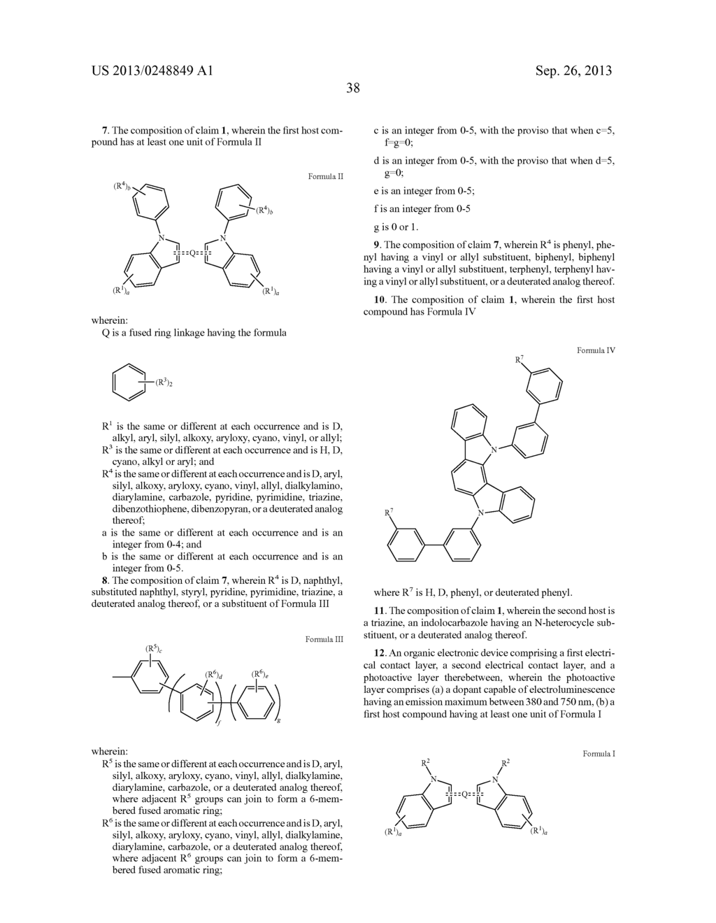 COMPOSITIONS FOR ELECTRONIC APPLICATIONS - diagram, schematic, and image 42