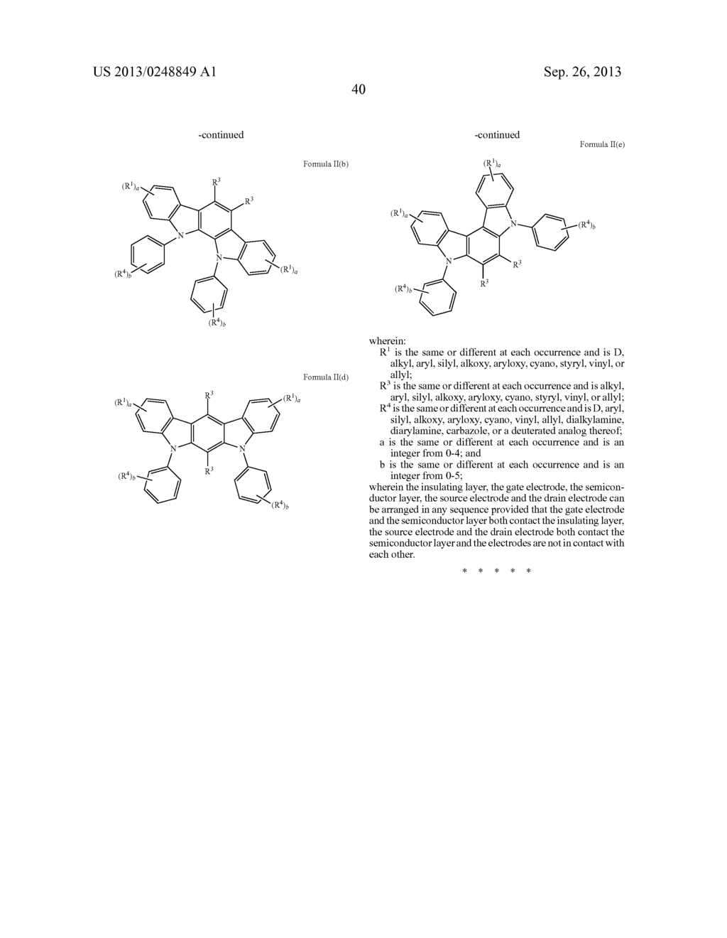 COMPOSITIONS FOR ELECTRONIC APPLICATIONS - diagram, schematic, and image 44