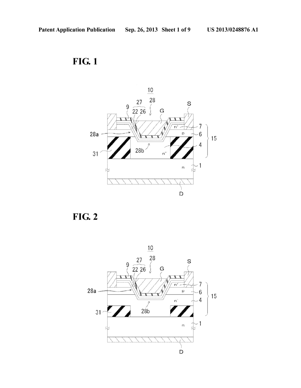 SEMICONDUCTOR DEVICE AND METHOD FOR PRODUCING THE SAME - diagram, schematic, and image 02