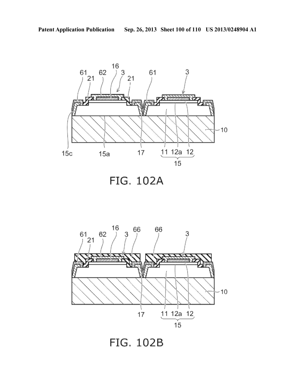 SEMICONDUCTOR LIGHT EMITTING DEVICE AND METHOD FOR MANUFACTURING THE SAME - diagram, schematic, and image 101