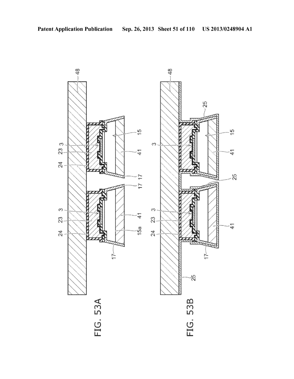 SEMICONDUCTOR LIGHT EMITTING DEVICE AND METHOD FOR MANUFACTURING THE SAME - diagram, schematic, and image 52