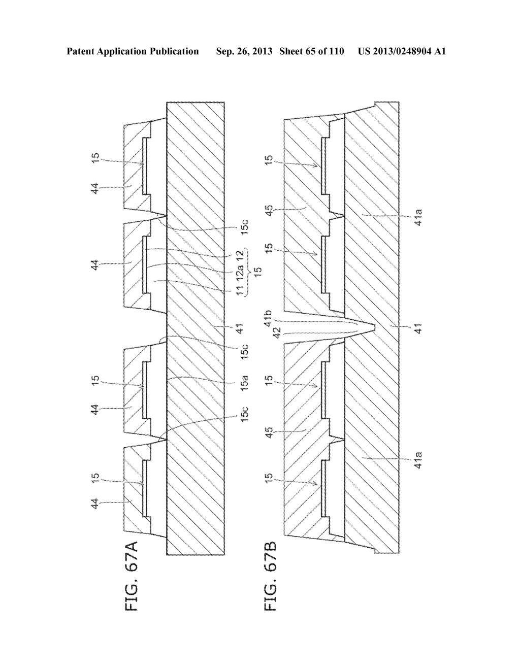 SEMICONDUCTOR LIGHT EMITTING DEVICE AND METHOD FOR MANUFACTURING THE SAME - diagram, schematic, and image 66