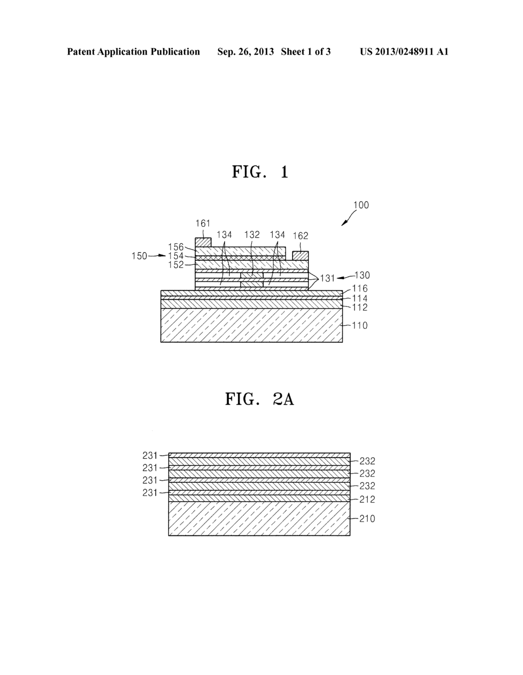 LIGHT-EMITTING DEVICE INCLUDING NITRIDE-BASED SEMICONDUCTOR     OMNIDIRECTIONAL REFLECTOR - diagram, schematic, and image 02