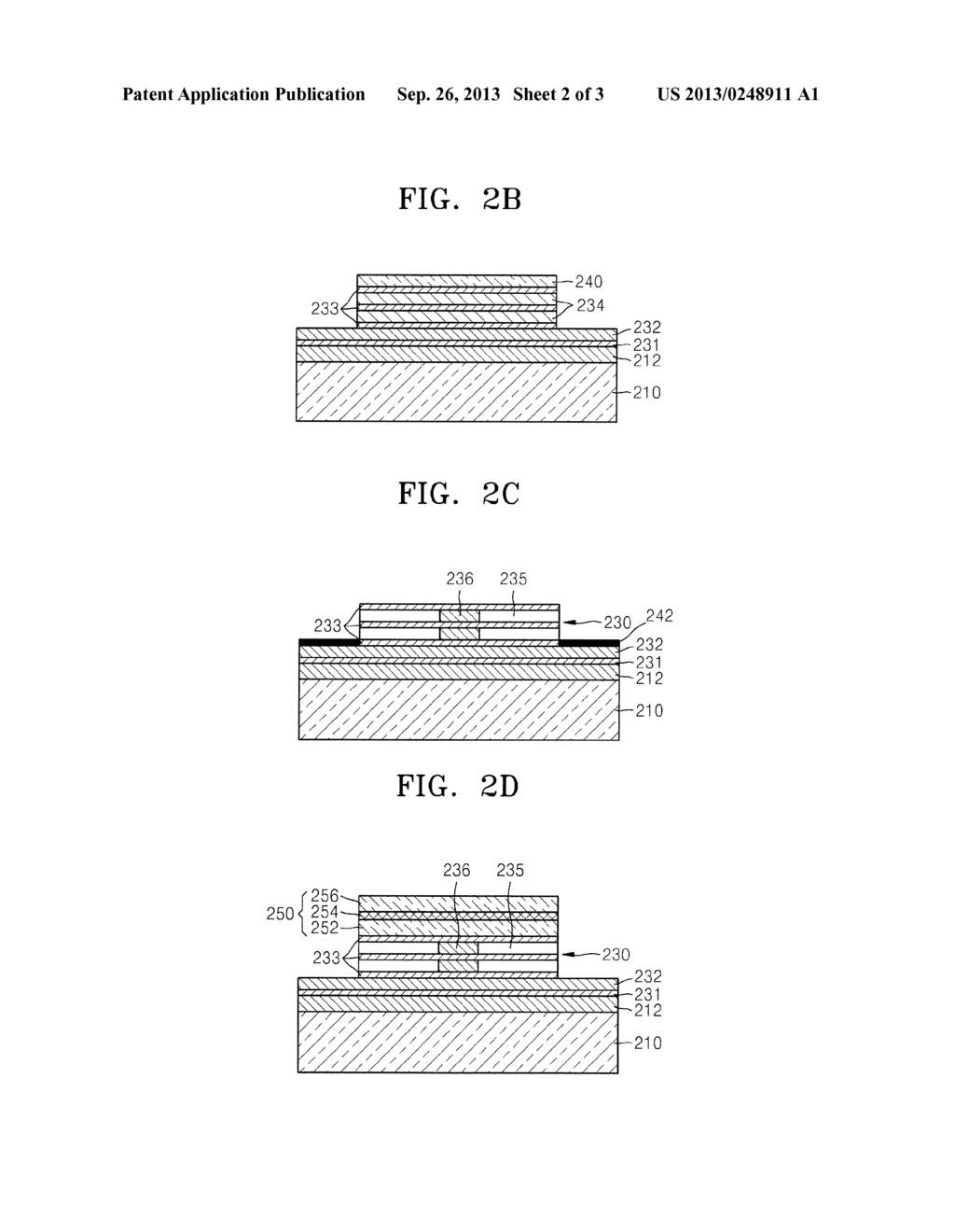 LIGHT-EMITTING DEVICE INCLUDING NITRIDE-BASED SEMICONDUCTOR     OMNIDIRECTIONAL REFLECTOR - diagram, schematic, and image 03