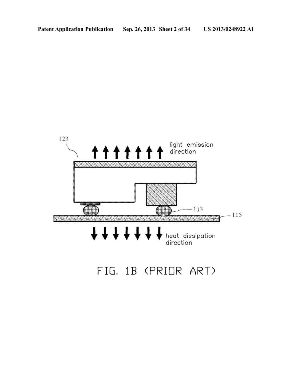 FLIP-CHIP SEMICONDUCTOR OPTOELECTRONIC DEVICE AND METHOD FOR FABRICATING     THE SAME - diagram, schematic, and image 03