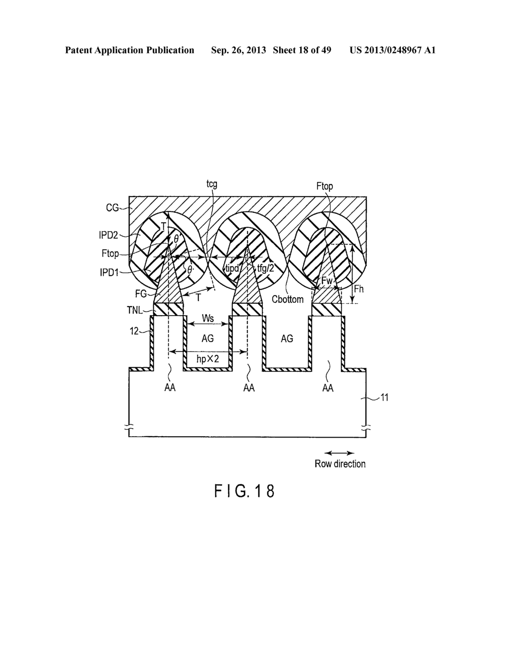 NONVOLATILE SEMICONDUCTOR MEMORY DEVICE AND METHOD OF MANUFACTURING THE     SAME - diagram, schematic, and image 19