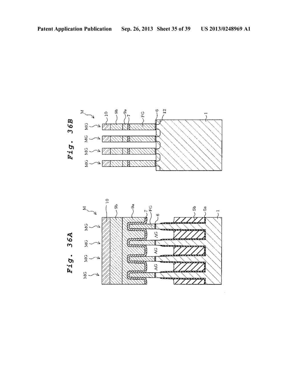 NONVOLATILE SEMICONDUCTOR STORAGE DEVICE AND METHOD OF MANUFACTURE THEREOF - diagram, schematic, and image 36