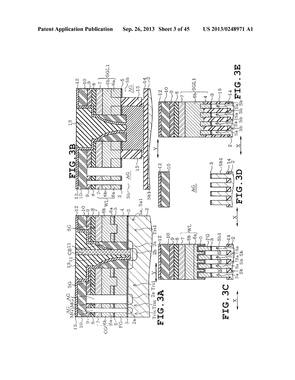 METHOD OF MANUFACTURING SEMICONDUCTOR STORAGE DEVICE AND SEMICONDUCTOR     STORAGE DEVICE - diagram, schematic, and image 04