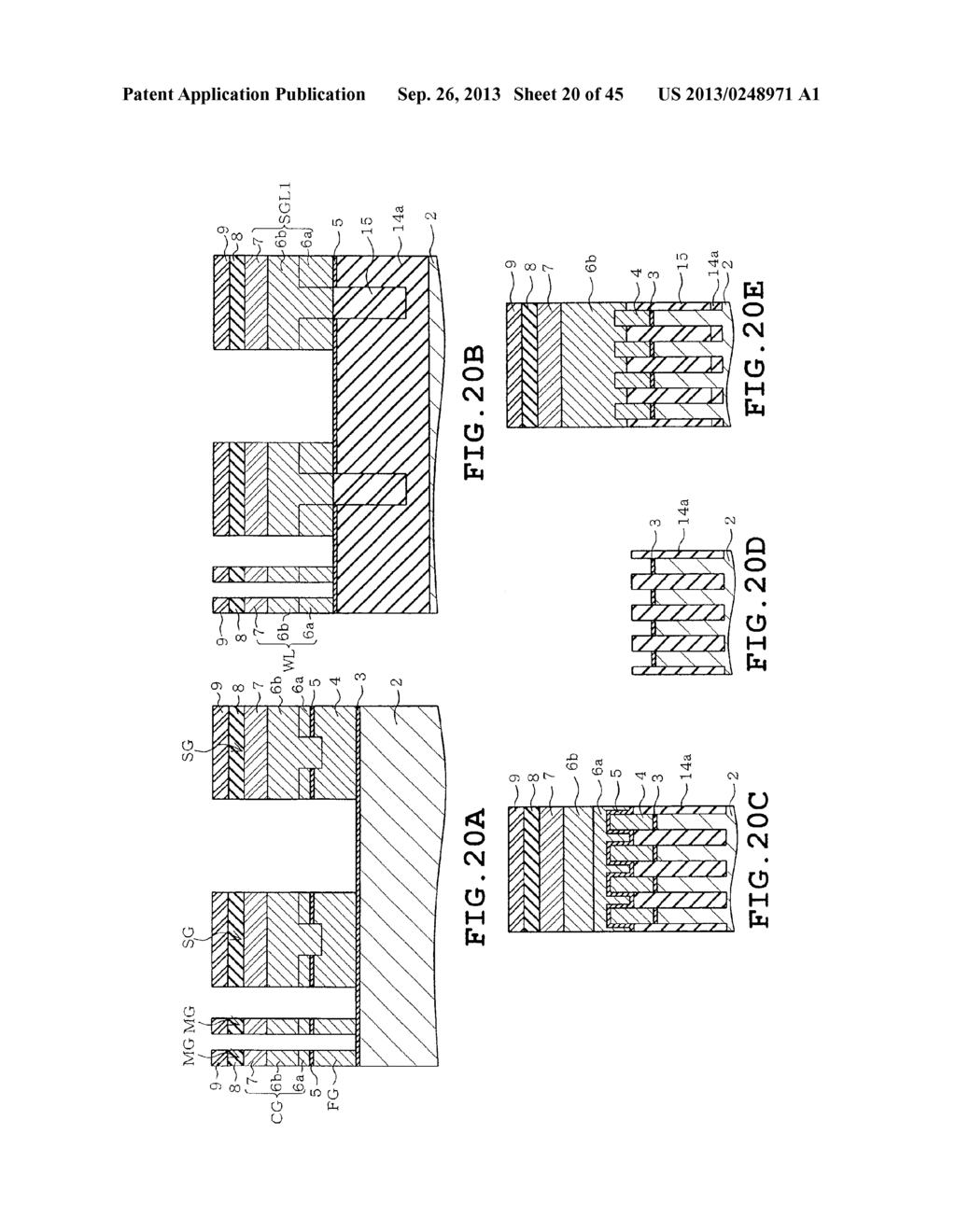 METHOD OF MANUFACTURING SEMICONDUCTOR STORAGE DEVICE AND SEMICONDUCTOR     STORAGE DEVICE - diagram, schematic, and image 21
