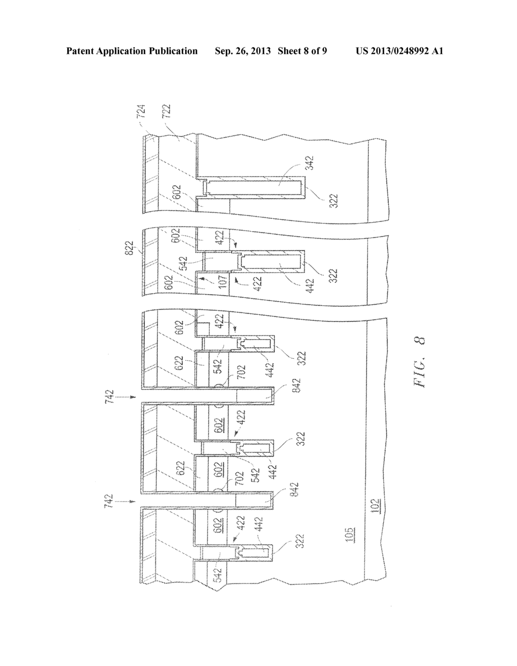 ELECTRONIC DEVICE INCLUDING A TRENCH AND A CONDUCTIVE STRUCTURE THEREIN     HAVING A CONTACT WITHIN A SCHOTTKY REGION AND A PROCESS OF FORMING THE     SAME - diagram, schematic, and image 09
