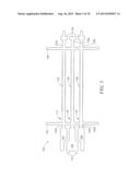 INTEGRATED CIRCUIT PACKAGE HAVING A SPLIT LEAD FRAME diagram and image