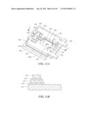 INTEGRATED CIRCUIT PACKAGE HAVING A SPLIT LEAD FRAME diagram and image