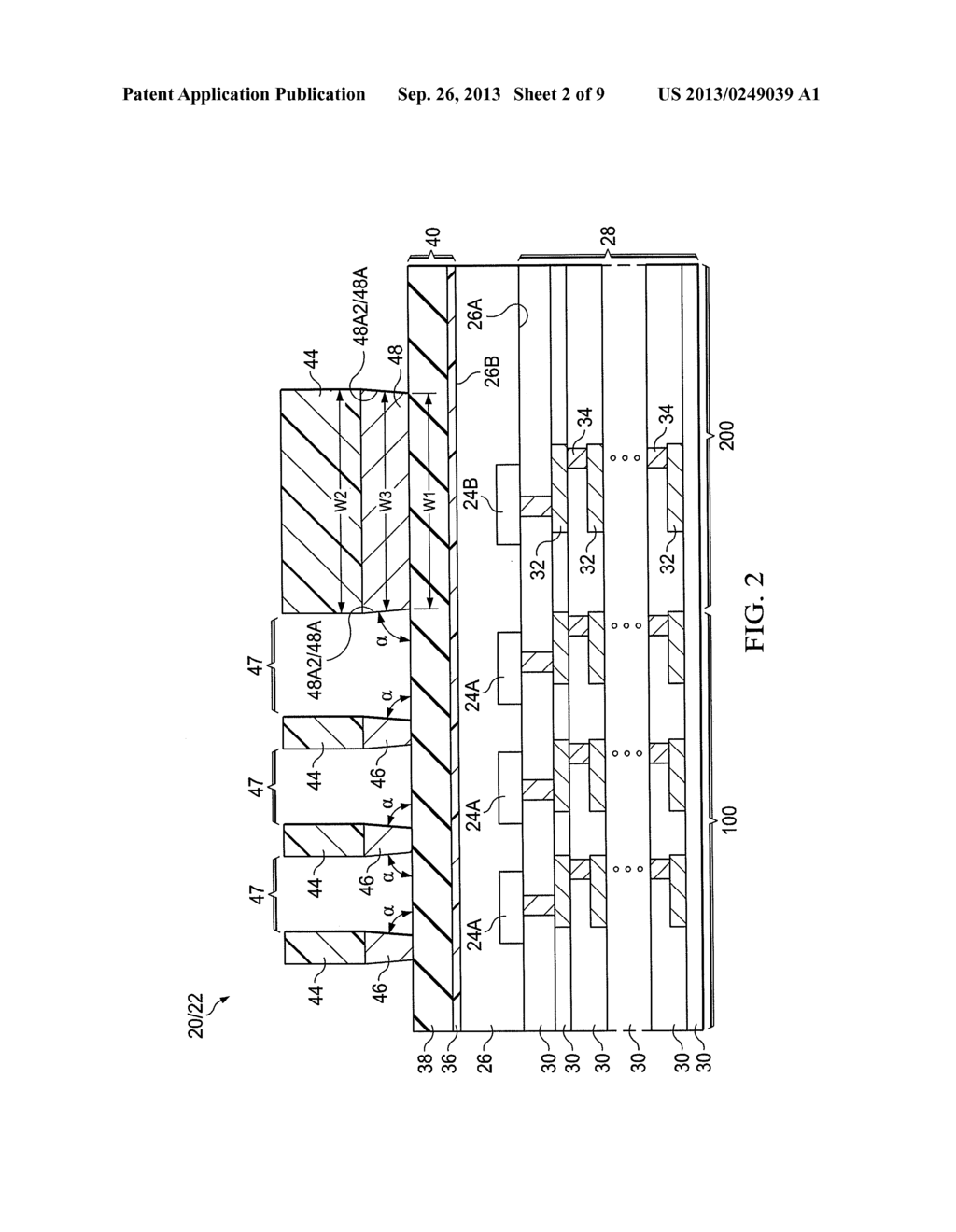 Metal Shield Structures in Backside Illumination Image Sensor Chips and     Methods for Forming the Same - diagram, schematic, and image 03