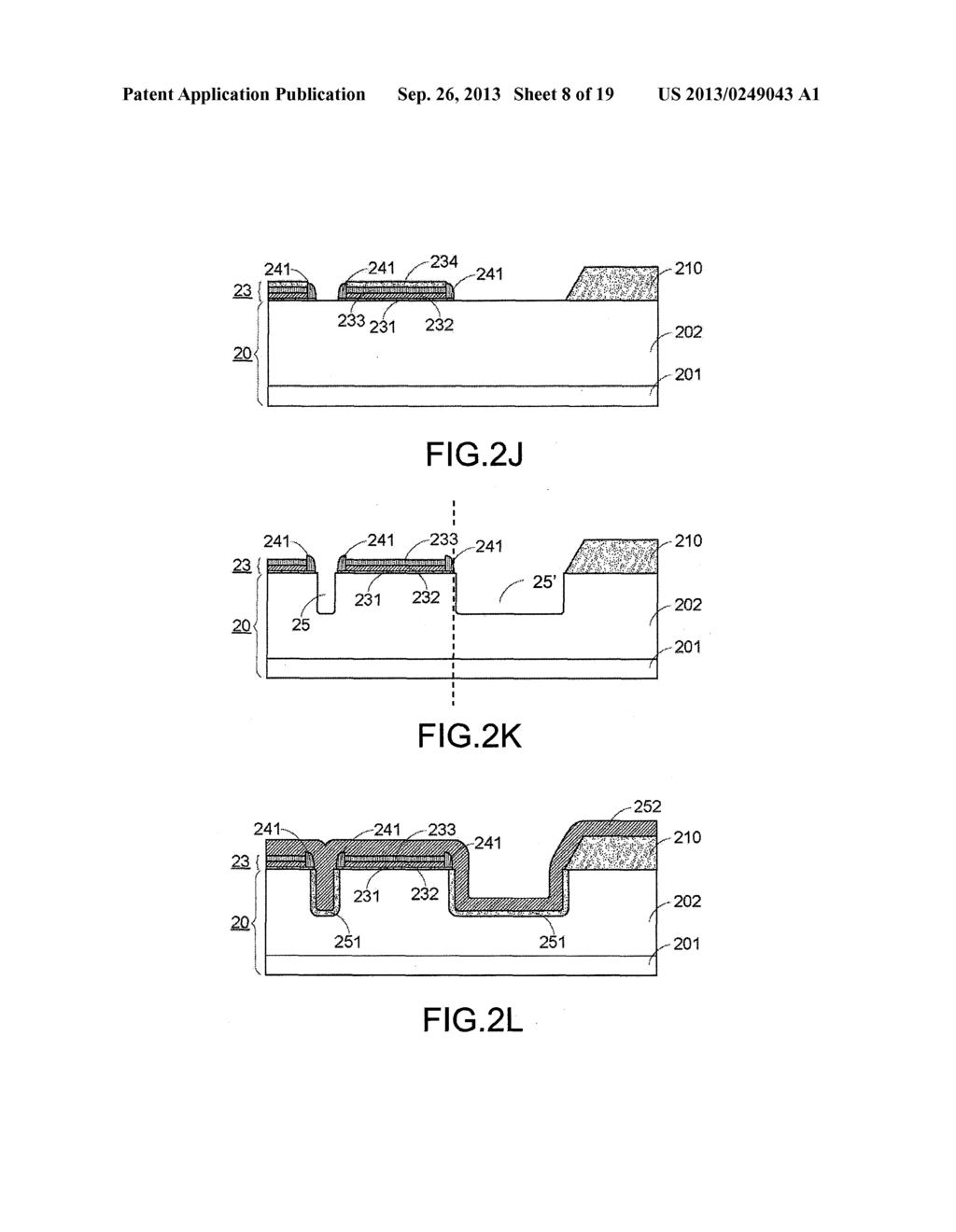 WIDE TRENCH TERMINATION STRUCTURE FOR SEMICONDUCTOR DEVICE - diagram, schematic, and image 09