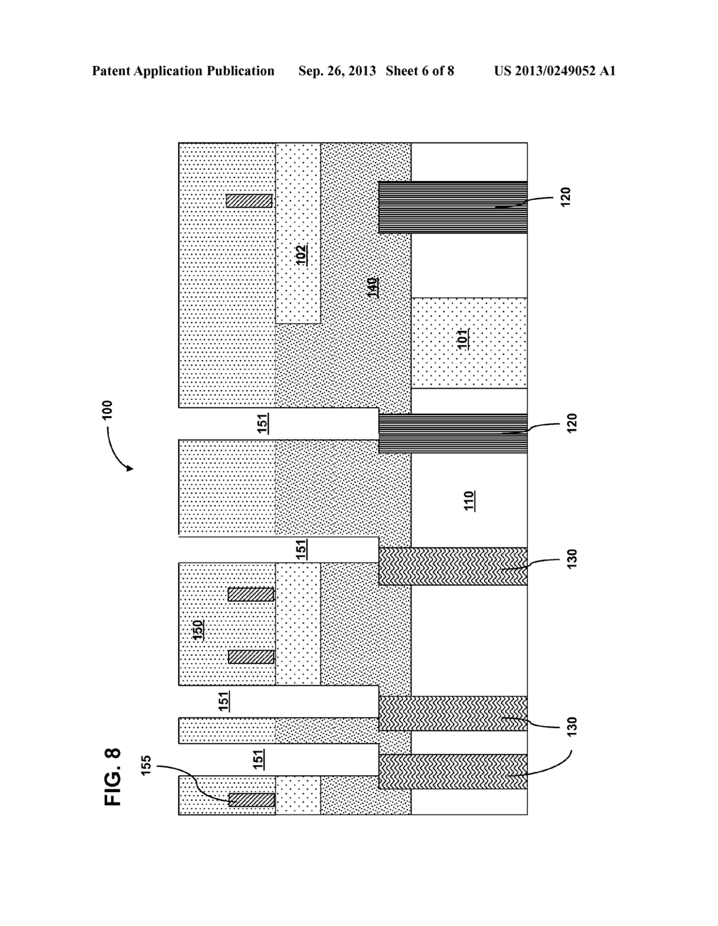 CREATING DEEP TRENCHES ON UNDERLYING SUBSTRATE - diagram, schematic, and image 07