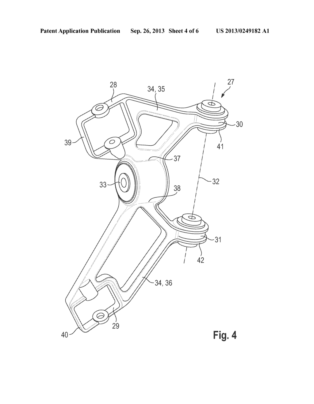 INDEPENDENT WHEEL SUSPENSION SYSTEM FOR A MOTOR VEHICLE - diagram, schematic, and image 05