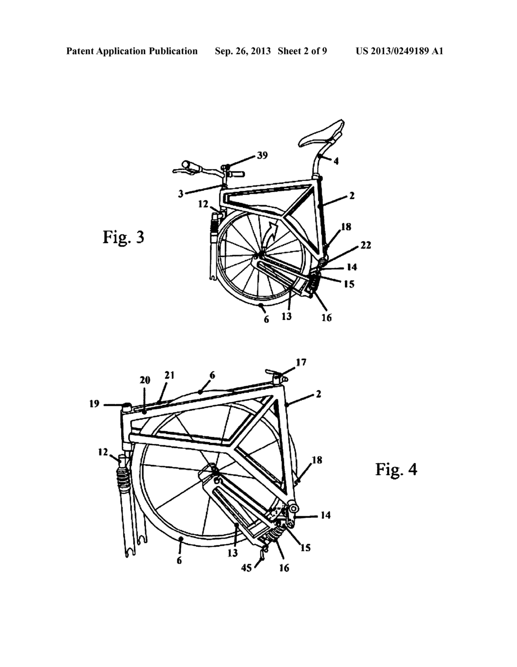 Foldable Frame For A Bicycle - diagram, schematic, and image 03