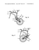 Foldable Frame For A Bicycle diagram and image