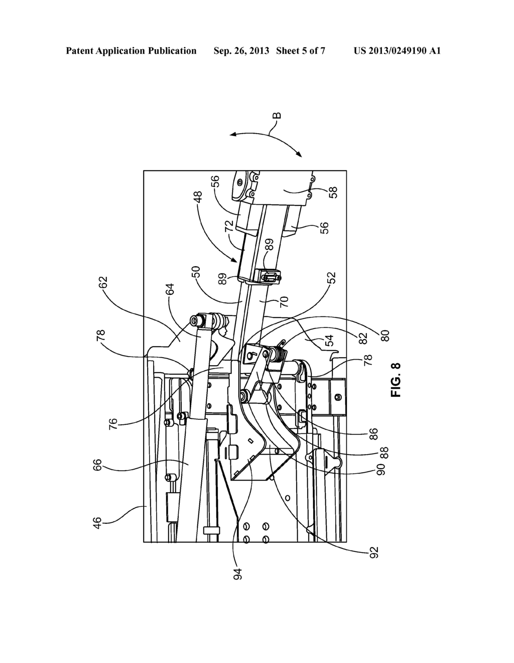 Wheelchair Legrest Assembly - diagram, schematic, and image 06