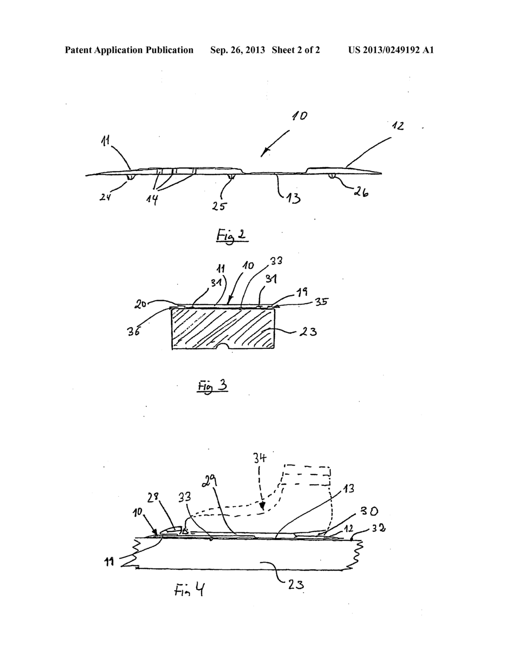 SKI HAVING A MOUNTING AID FOR A BINDING, PROCESS FOR THE MANUFACTURE OF     SUCH A SKI, AND CORRESPONDING MOUNTING AID - diagram, schematic, and image 03