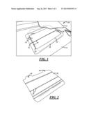 MOLDING IN AIRBAG DOOR FEATURES IN A VEHICLE INTERIOR PANEL USING A     MOVABLE MOLD MEMBER diagram and image