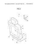 VEHICLE SEAT diagram and image