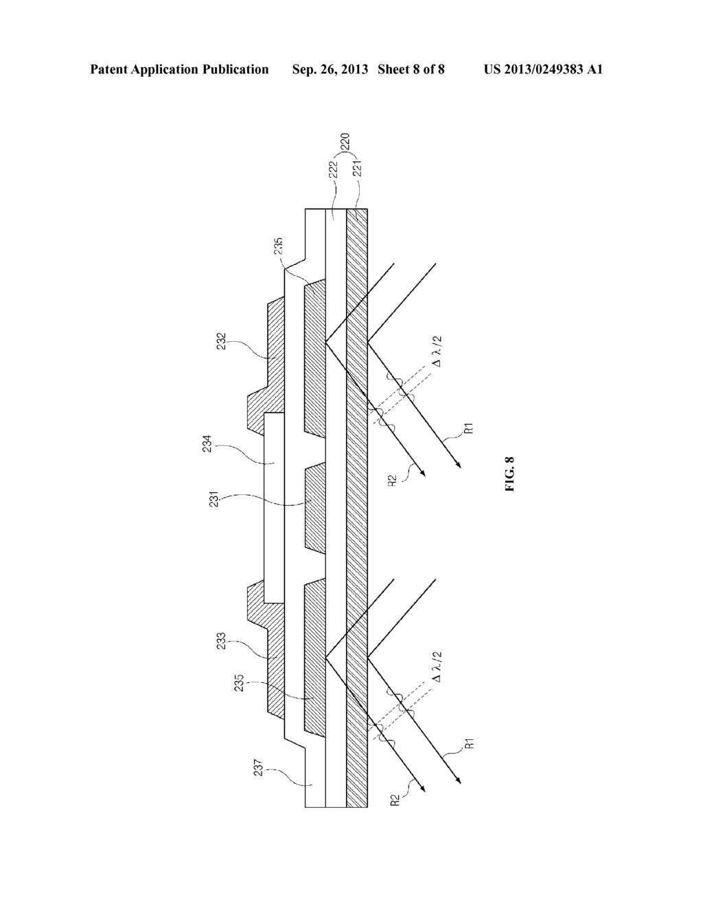 ORGANIC LIGHT EMITTING DIODE DISPLAY DEVICE AND METHOD OF MANUFACTURING     THE SAME - diagram, schematic, and image 09