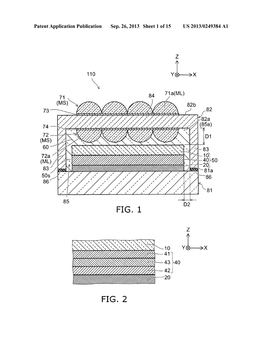 ORGANIC ELECTROLUMINESCENT DEVICE, LUMINAIRE DEVICE, AND METHOD FOR     MANUFACTURING ORGANIC ELECTROLUMINESCENT DEVICE - diagram, schematic, and image 02