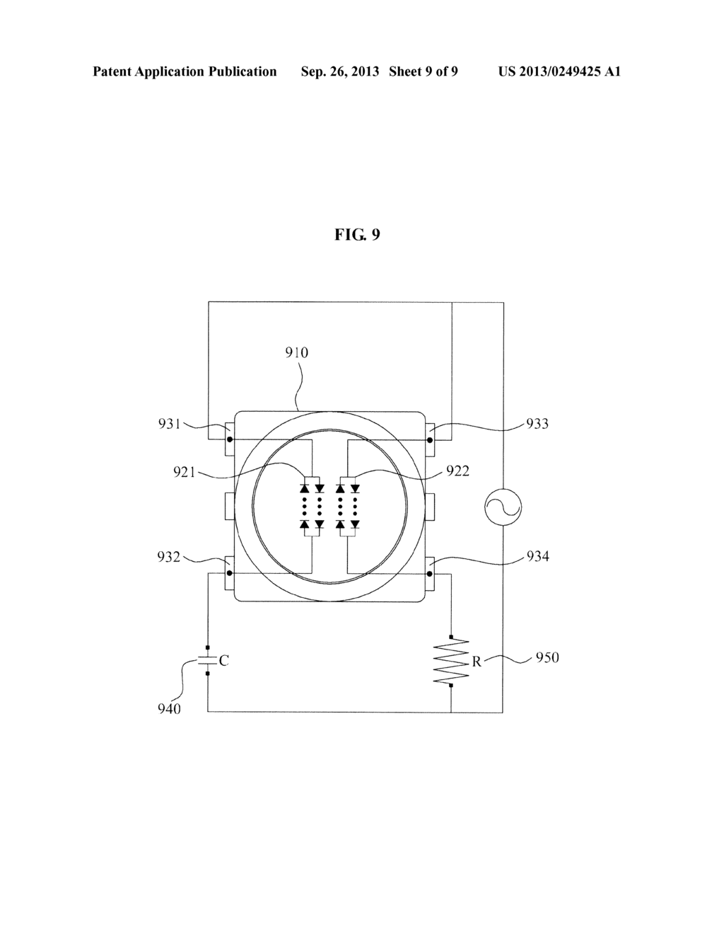 DRIVING LIGHT EMITTING CIRCUIT - diagram, schematic, and image 10