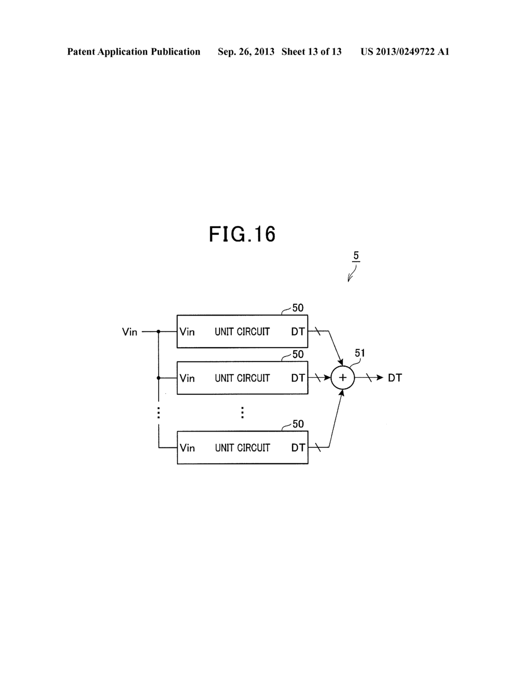 ANALOG TO DIGITAL CONVERTER PROVIDED WITH PULSE DELAY CIRCUIT - diagram, schematic, and image 14