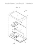 ANTENNA IN WIRELESS TERMINAL WITH IMPROVED BUSHING diagram and image