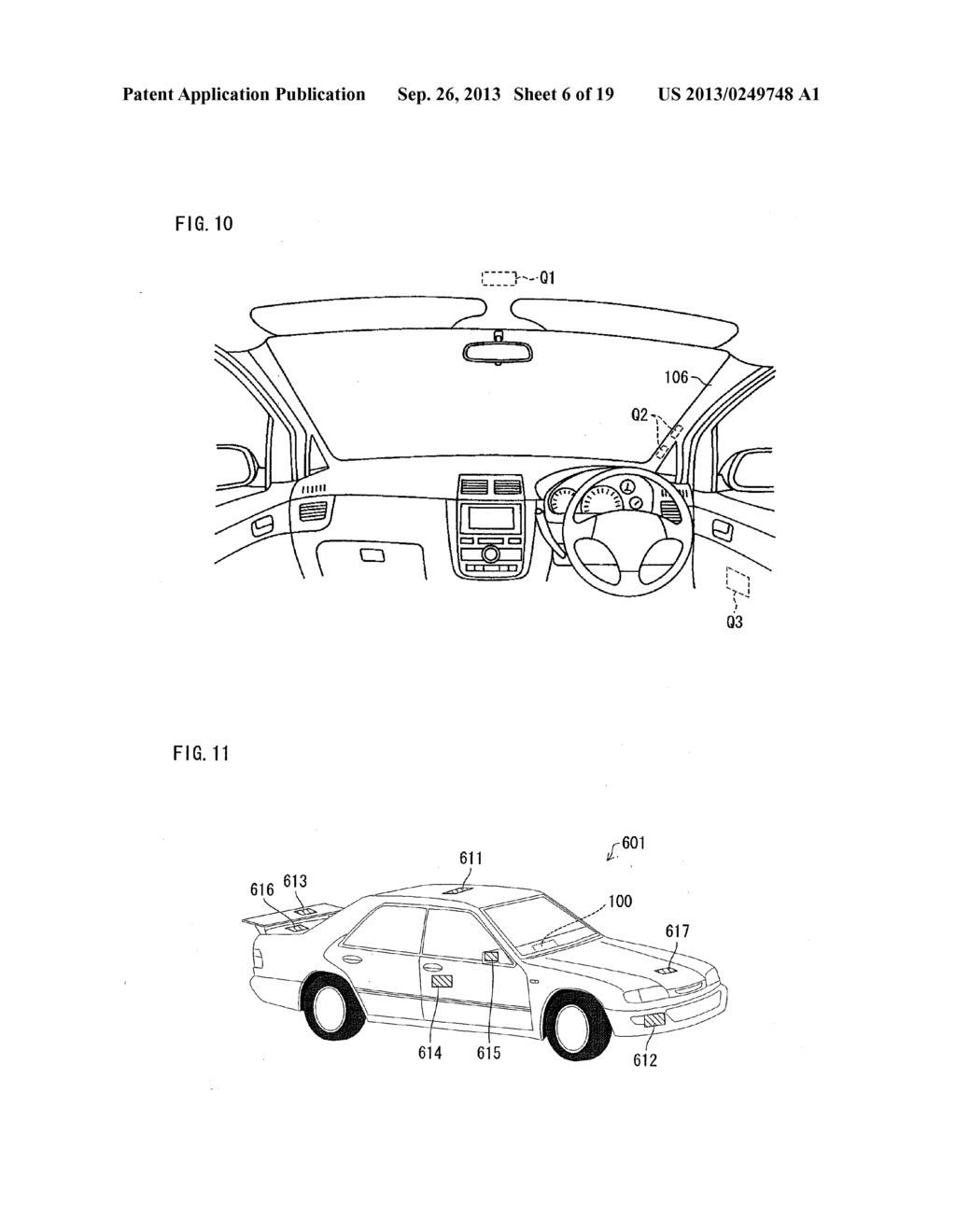 ANTENNA DEVICE, AND MOVING BODY EQUIPPED WITH ANTENNA DEVICE - diagram, schematic, and image 07