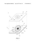 BROADBAND ANTENNA REFLECTOR FOR A CIRCULAR-POLARIZED PLANAR WIRE ANTENNA     AND METHOD FOR PRODUCING SAID ANTENNA REFLECTOR diagram and image